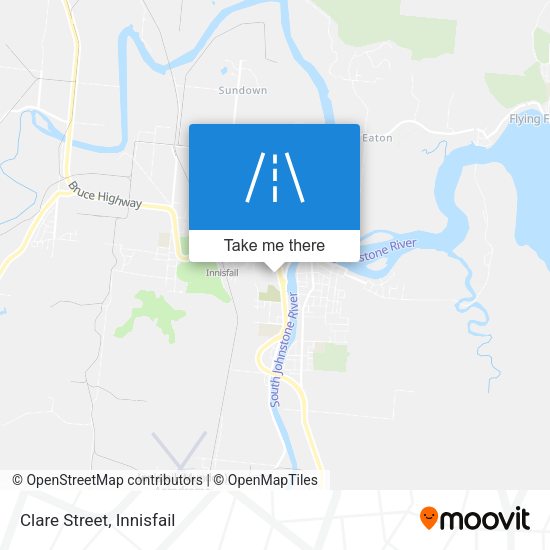 Clare Street map