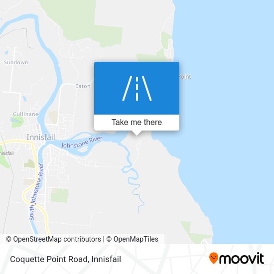 Coquette Point Road map