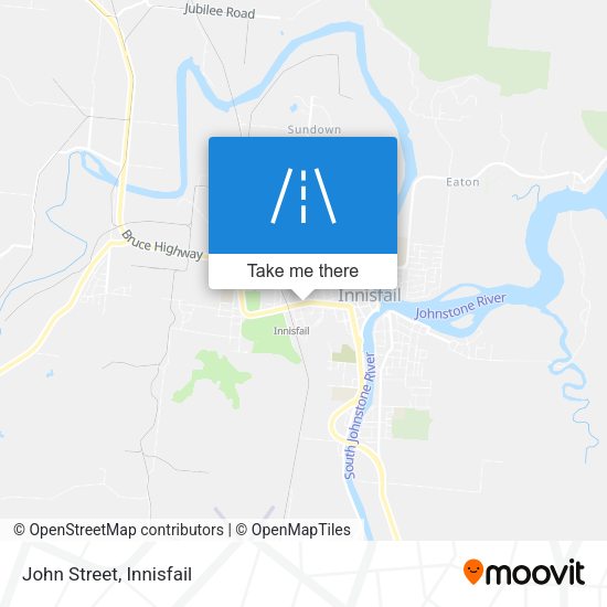 John Street map
