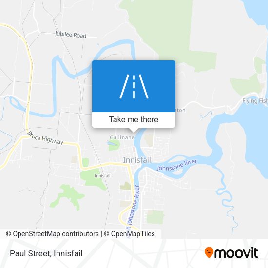 Paul Street map