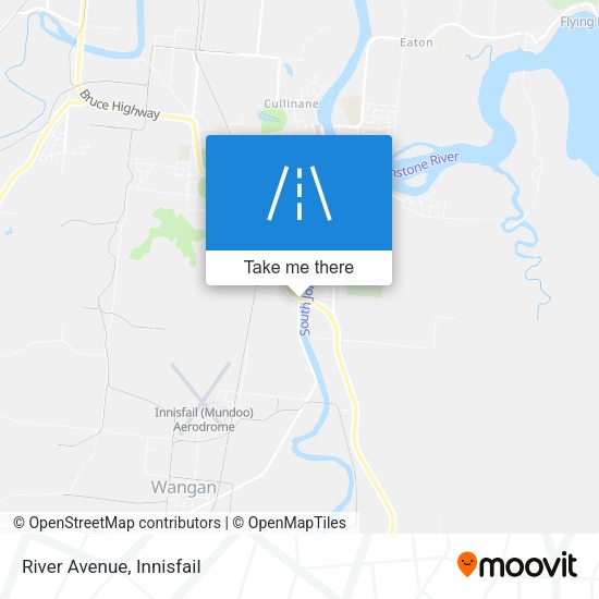 River Avenue map