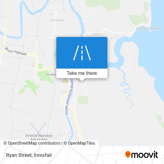 Ryan Street map