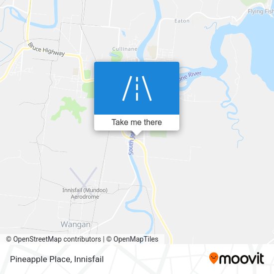 Pineapple Place map