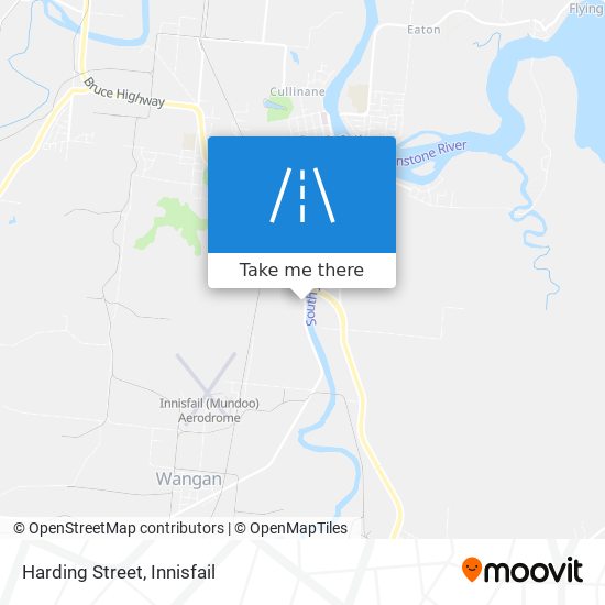 Harding Street map