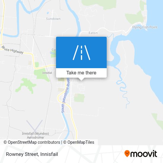 Rowney Street map