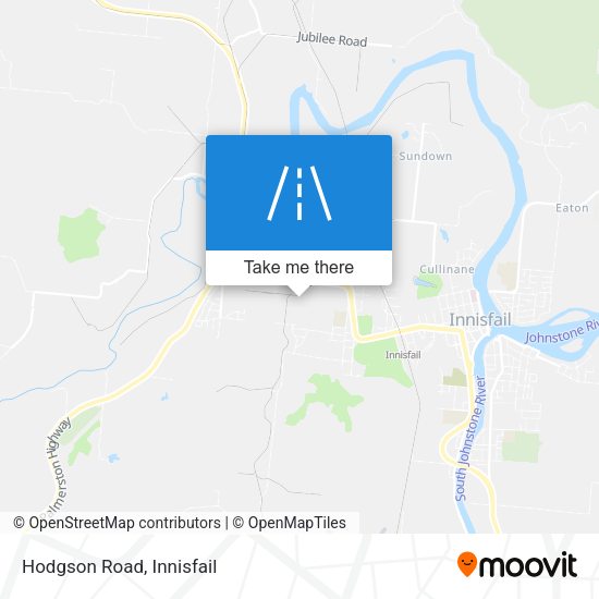 Hodgson Road map