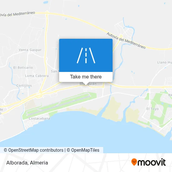 Alborada map