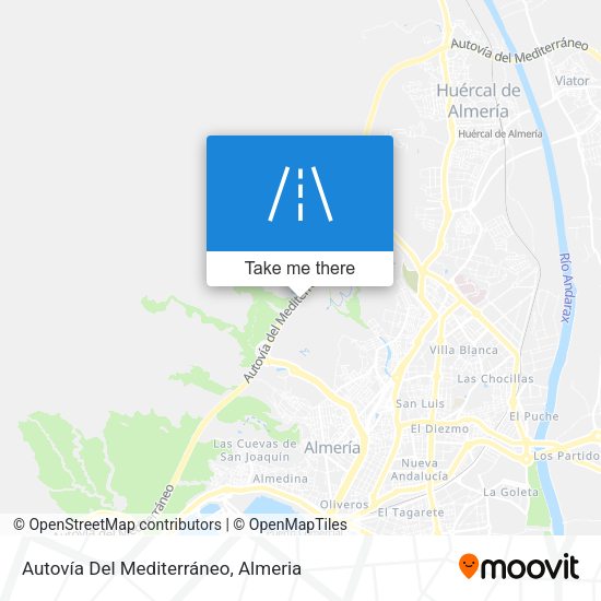 Autovía Del Mediterráneo map