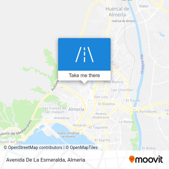 Avenida De La Esmeralda map