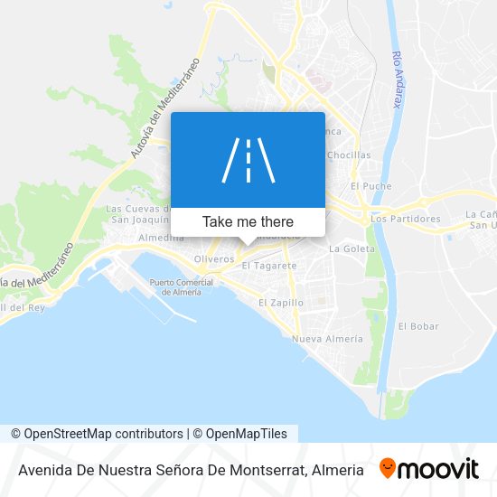 Avenida De Nuestra Señora De Montserrat map
