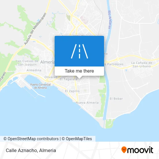Calle Aznacho map