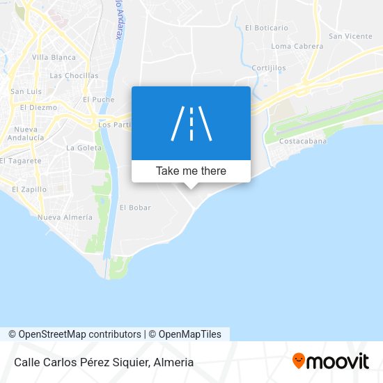 Calle Carlos Pérez Siquier map