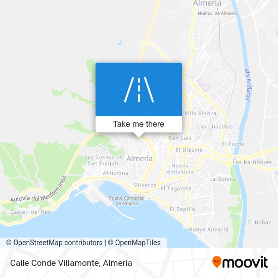 Calle Conde Villamonte map