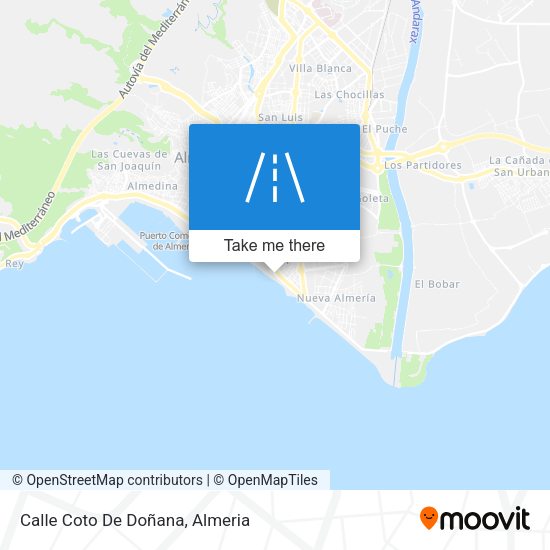 Calle Coto De Doñana map