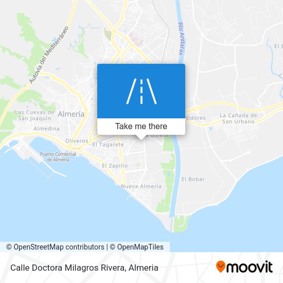 Calle Doctora Milagros Rivera map