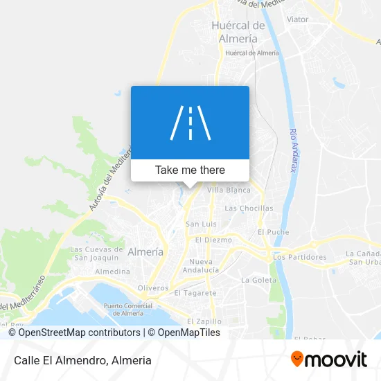 Calle El Almendro map