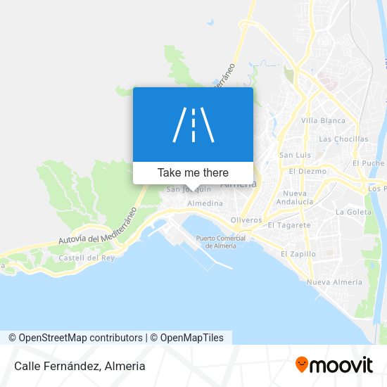 Calle Fernández map