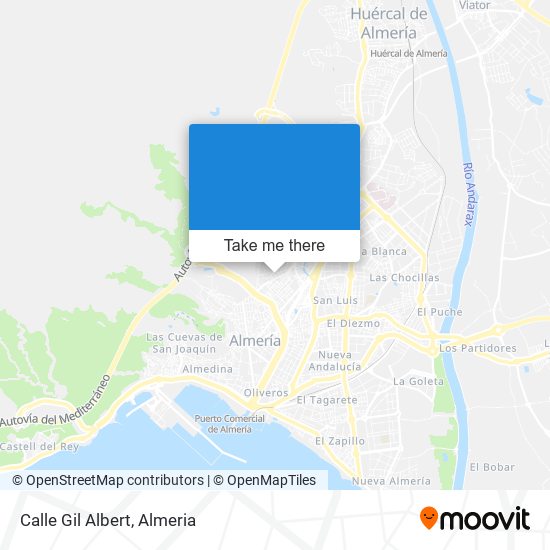 Calle Gil Albert map