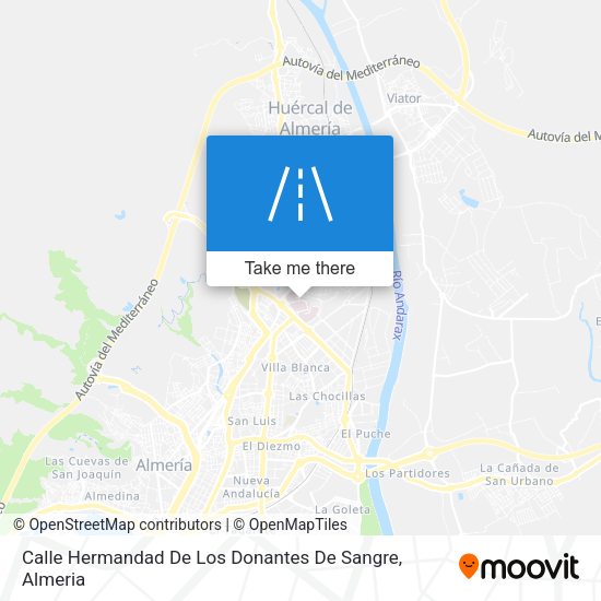 Calle Hermandad De Los Donantes De Sangre map