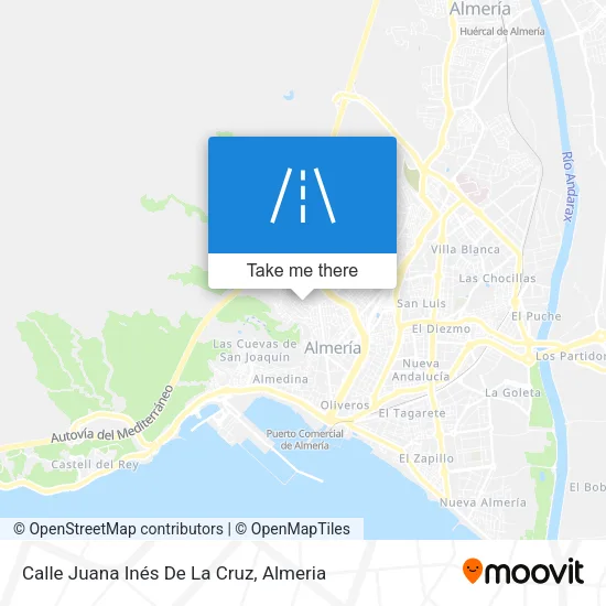 Calle Juana Inés De La Cruz map