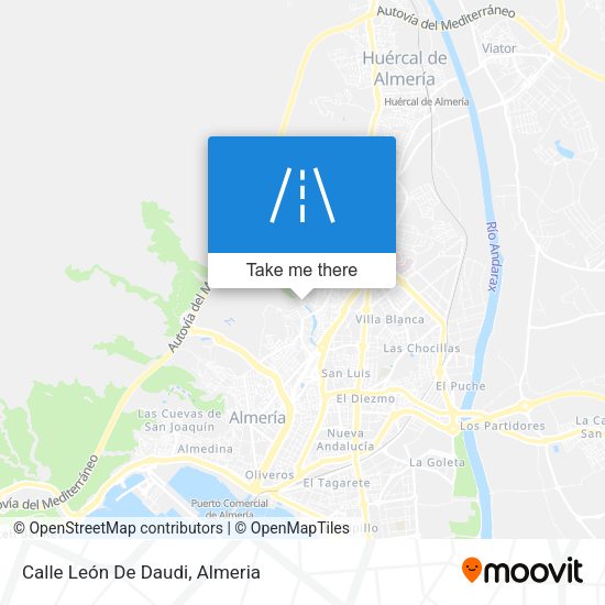 Calle León De Daudi map