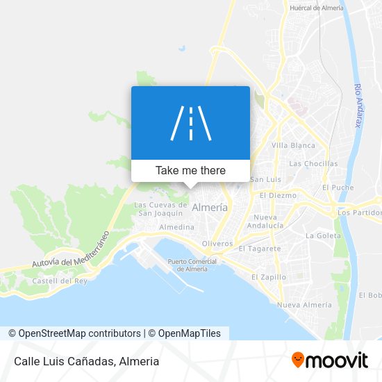 Calle Luis Cañadas map