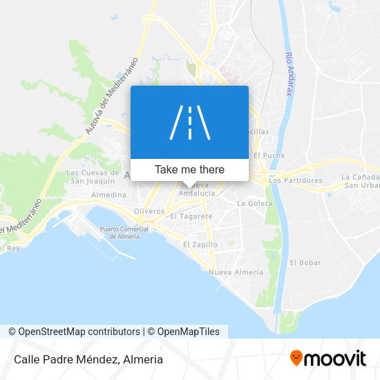 Calle Padre Méndez map