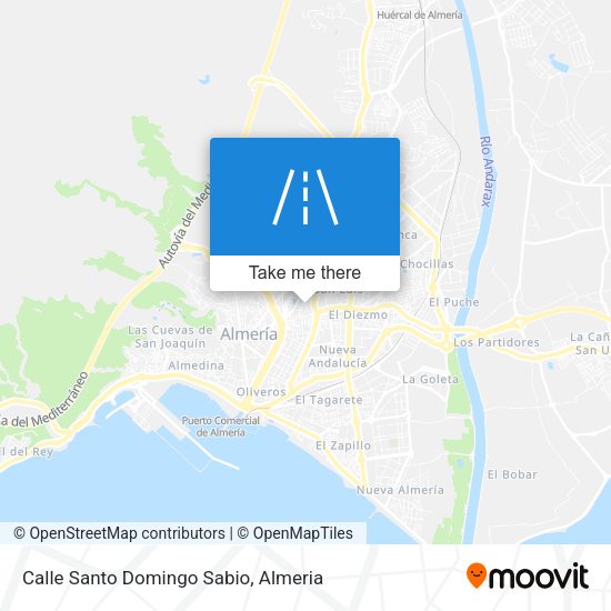 Calle Santo Domingo Sabio map