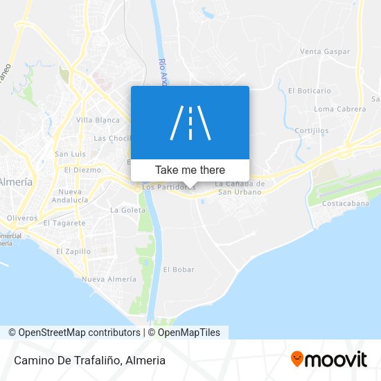 Camino De Trafaliño map