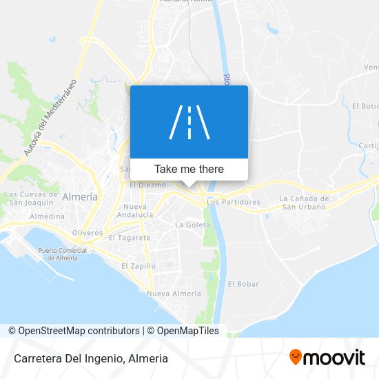 Carretera Del Ingenio map