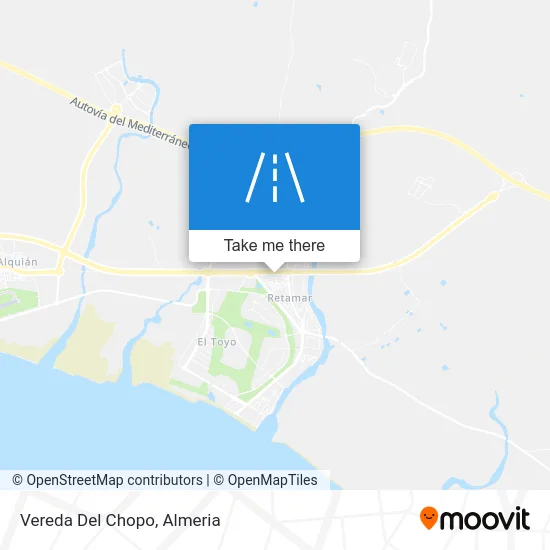 Vereda Del Chopo map