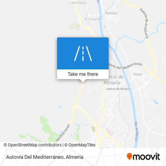 Autovía Del Mediterráneo map