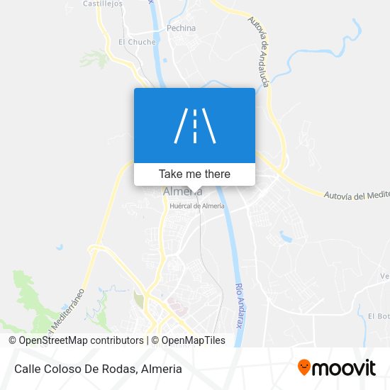Calle Coloso De Rodas map