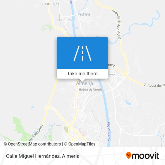 Calle Miguel Hernández map