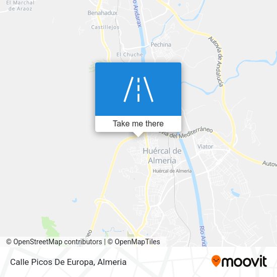 Calle Picos De Europa map