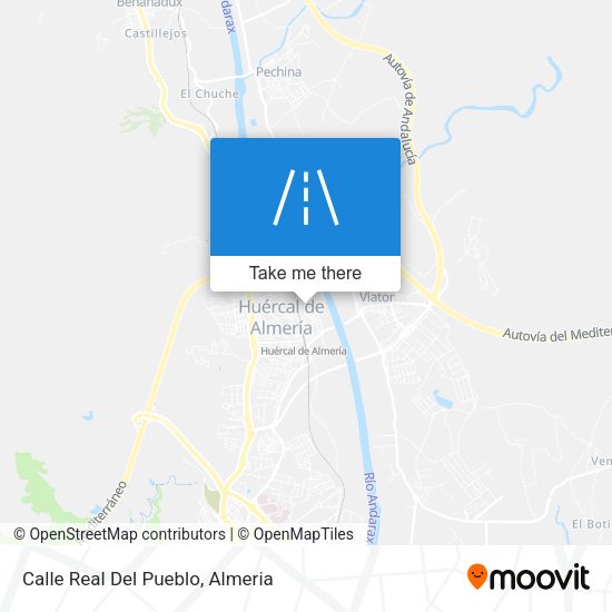 Calle Real Del Pueblo map