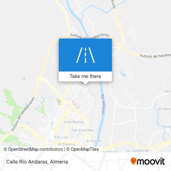 Calle Río Andarax map