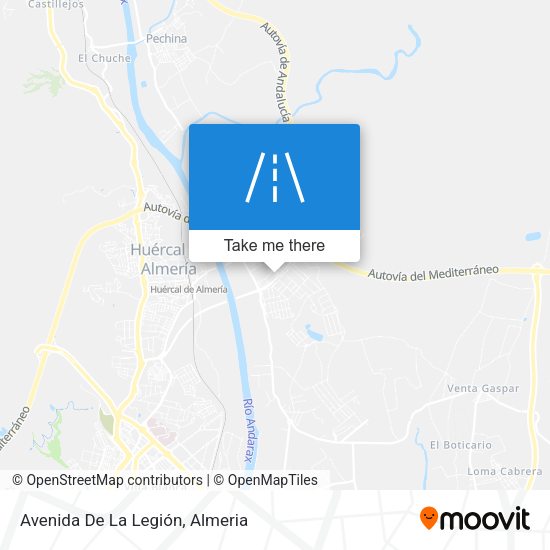 Avenida De La Legión map