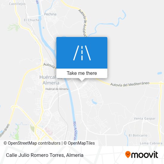 Calle Julio Romero Torres map