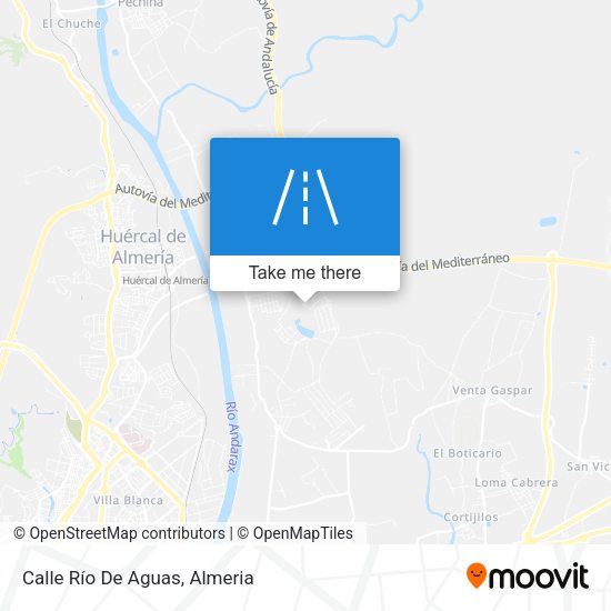 Calle Río De Aguas map