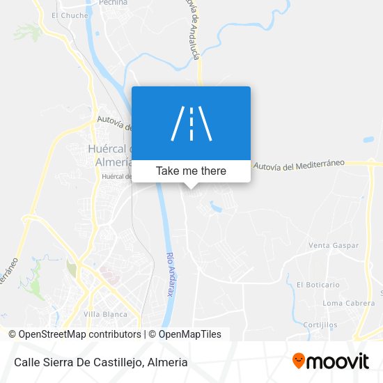 Calle Sierra De Castillejo map