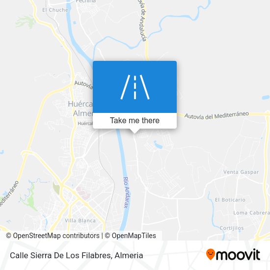 Calle Sierra De Los Filabres map