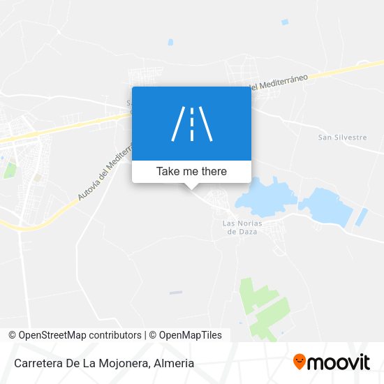Carretera De La Mojonera map