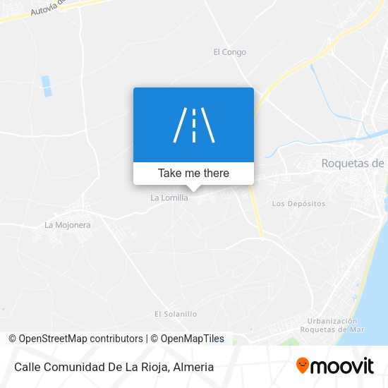 Calle Comunidad De La Rioja map