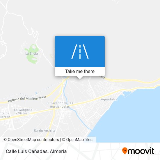 Calle Luis Cañadas map