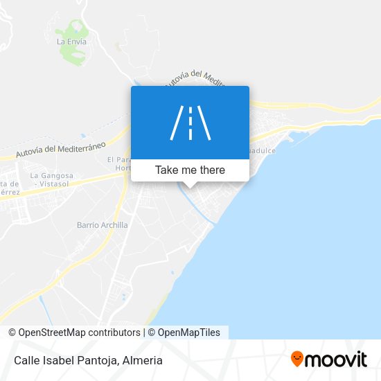 Calle Isabel Pantoja map