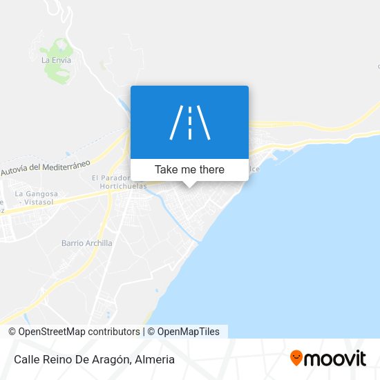 Calle Reino De Aragón map