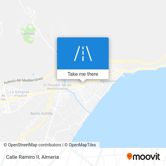 Calle Ramiro II map
