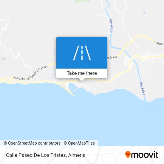 Calle Paseo De Los Tristes map