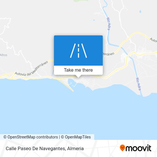Calle Paseo De Navegantes map